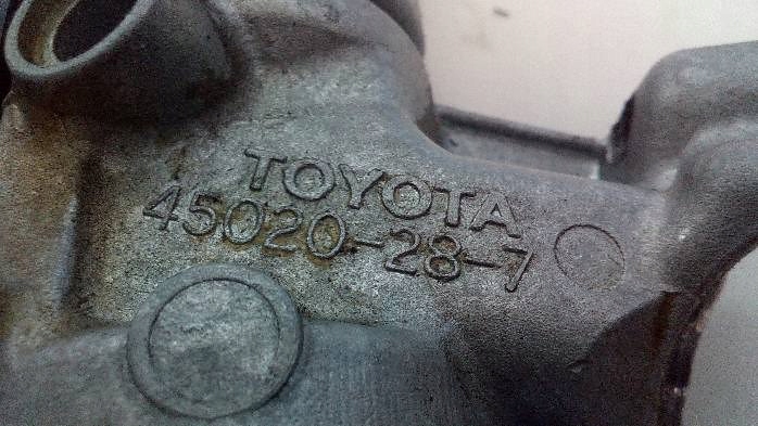 фото №8, Замок запалювання ключ toyota yaris verso 45020-28-7