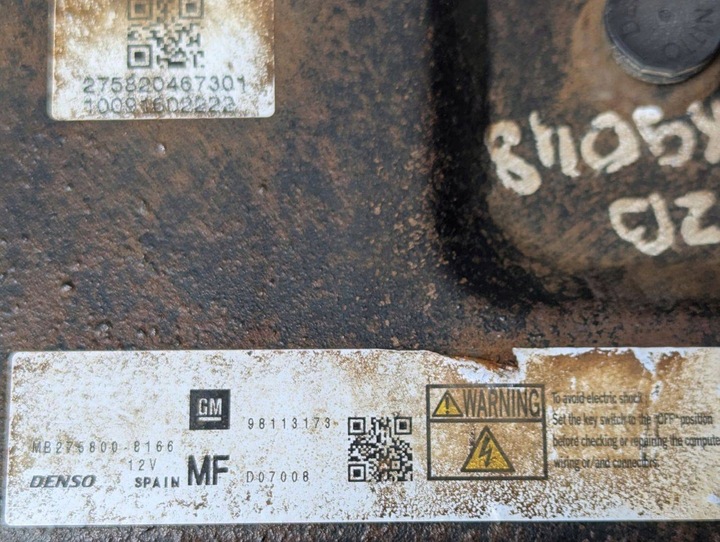 фото №10, Набір стартовий opel zafira b рестайлінг 2010 98113173