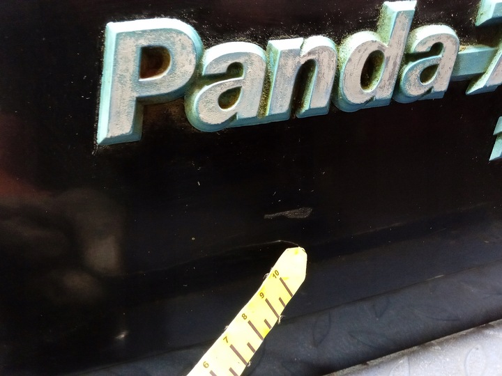 фото №15, Fiat panda i 86- кришка багажника зад 601 nero