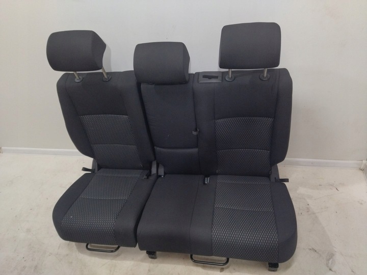 фото №8, Оббивка чорна сидіння диван матеріал isofix vw tiguan i 2010-2015r