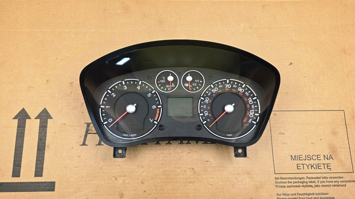 фото №11, Ford fiesta mk6 v fl 2006 - 2008 r. fusion 06-12 спідометр  прилади 08r бензин