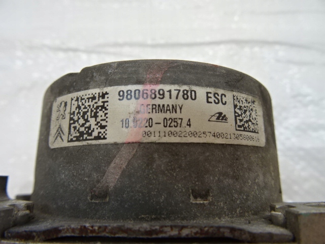 фото №7, Peugeot 208 насос тормозная блок управления abs 9806891780 10.0915-1178.3