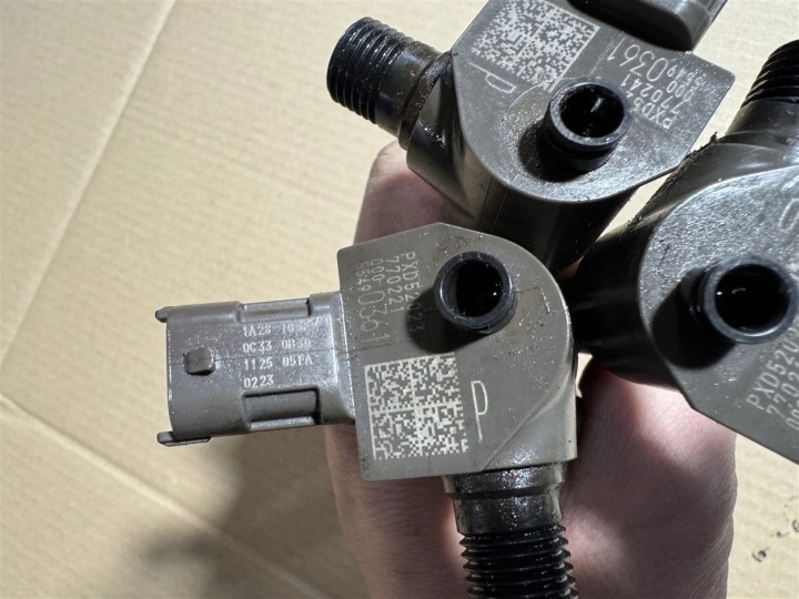фото №8, 3x форсунка инжектор топлива форсунки 55490361 opel astra k 5 v 1.5 cdti lxd