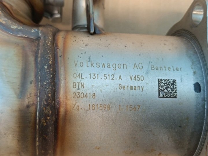 фото №13, Audi a5 f5 sportback 2.0 tdi 140kw 2018 r радіатор вихлопних газів egr 04l131512a