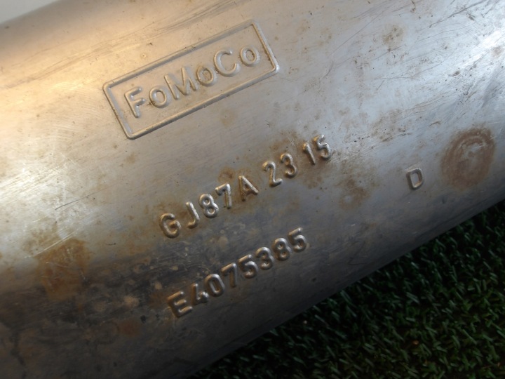 фото №6, Ford b-max 12-17 1.0 ecoboost глушник кінцевий вихлоп gj87a2315 oem номер
