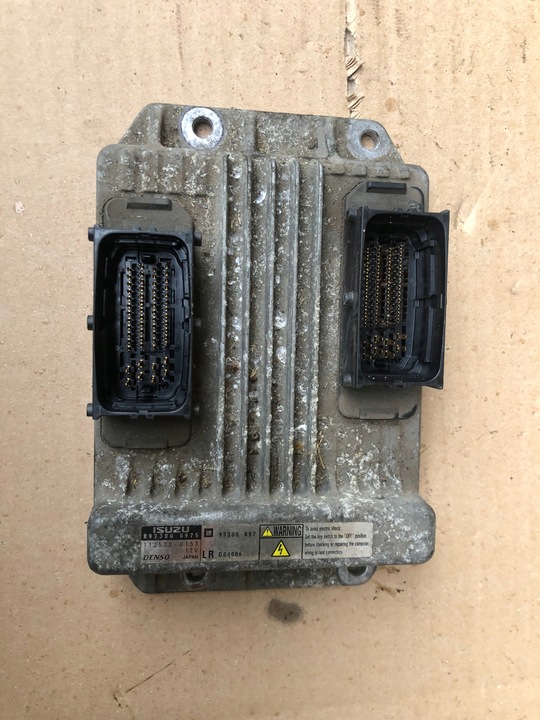 фото №1, Комп'ютер двигуна блок керування opel corsa c 03-06 97300097