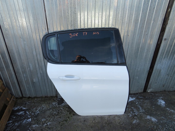 фото №1, Двері задні зад праві peugeot 308 t9 hb