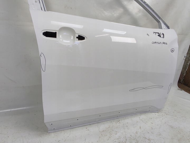 фото №4, Toyota corolla cross дверь правые передние перед 2022-