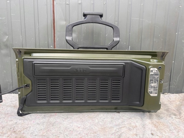 фото №10, Jeep wrangler jl 2018 2019 2020 2021 2022 2023 оригінальна кришка багажника