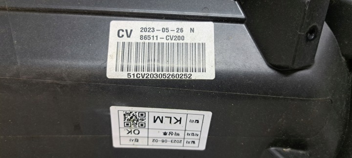 фото №14, Kia ev6 gt-line бампер перед 86511-cv200 оригинал передний nr1.