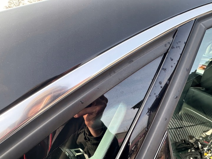 фото №4, Стекло треугольник правое зад audi a8 d4 передний fl lubelskie короткая 10r