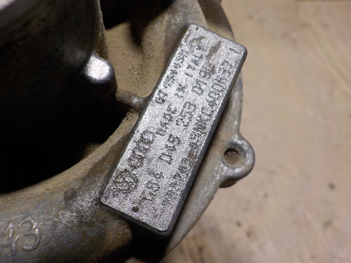 фото №11, Turbo / турбіна / турбонагнітач garrett 049 kpe2 4,5-0,6 733818-1