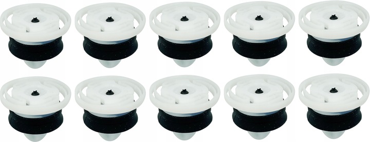 фото №1, 10x кліпса оббивка renault clio iv scenic iii 3