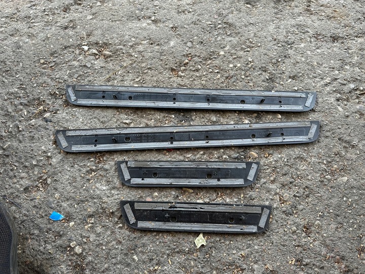 фото №7, Audi a4 b8 8k0 планки порогові накладки s-line комплект 4 штуки