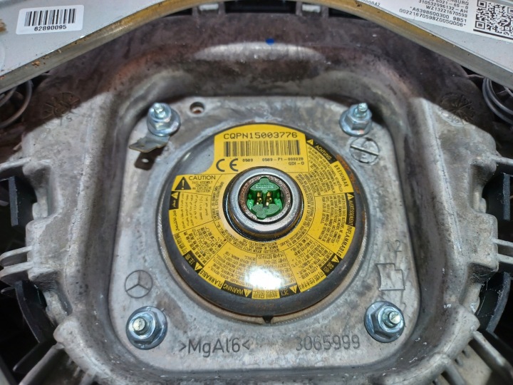 фото №15, Mercedes vito viano w639 повітряна подушка подушка  водія a6398600300