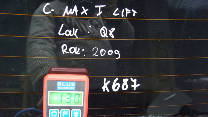 фото №14, Ford c-max i рестайлінг кришка задня багажника q8 k687 9e