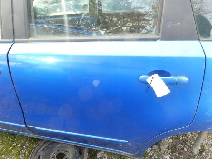 фото №1, Nissan note e11 дверь левый зад задние левая bv4g