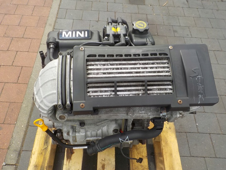 фото №13, Mini cooper r50 06r 1.6 компрессор 170km двигатель w11b16a w11b16aa комплектный