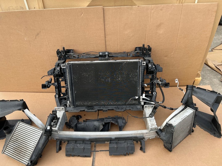 фото №15, Audi sq7 4m рестайлінг 2020 4,0 tdi pas переднє радіатор intercoolery комплект