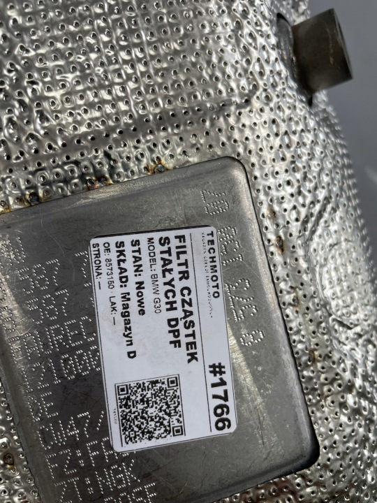 фото №10, Фильтр частиц твердых катализатор dpf bmw x3 x4 g11 g12 g30 g31 b47 новый