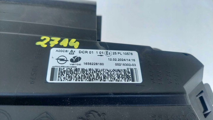 фото №12, Opel zafira d vivaro c фара ліва перед передня ксенон нова oem номер 2714