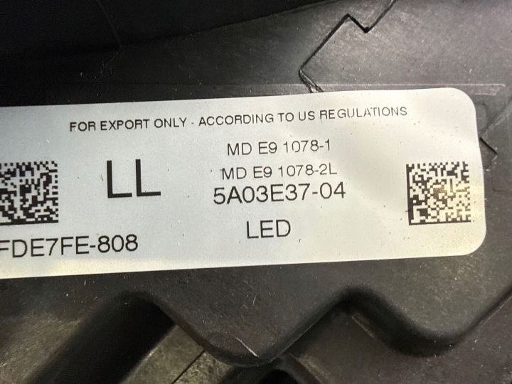 фото №6, Bmw m2 g87 g42 фара левые перед полный led золотая новая оригинал 5a03e37