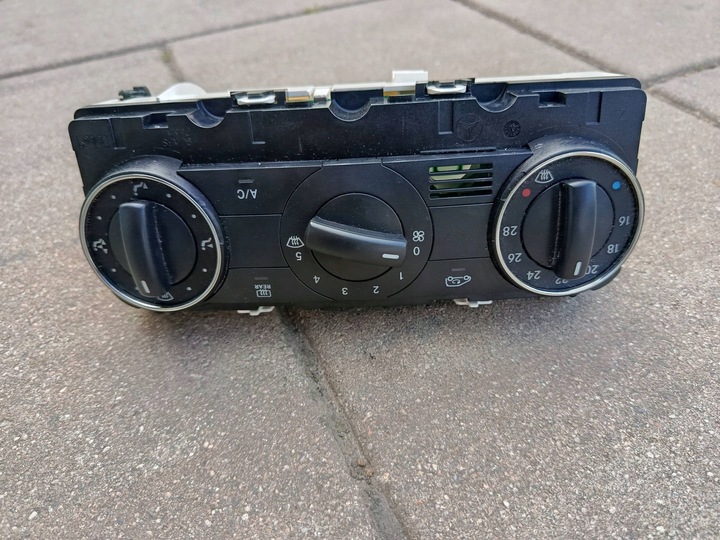 фото №7, Панель управление воздуховод кондиционера mercedes-benz a w169 рестайлинг eu