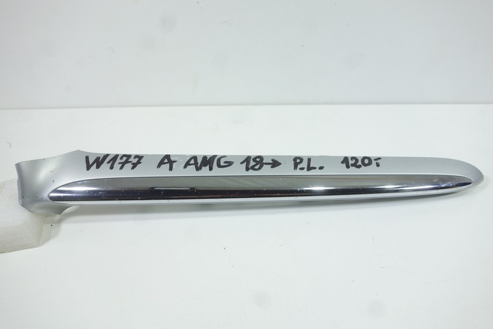 фото №1, Планка хром решітка ліва mercedes a w177 amg 18-