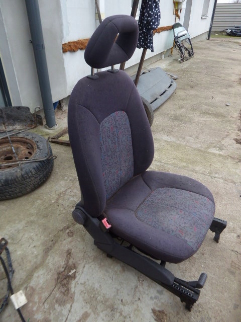 фото №9, A класс w168 сиденье левый перед водителя каркас подголовник застёжка ремня