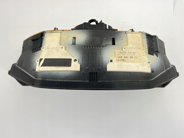 фото №8, Спідометр  манометр mercedes w124 e200 200e e220 220e m111 1244409511 srs abs