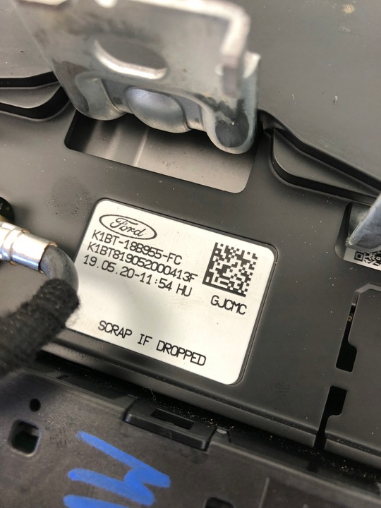 фото №6, Екран дисплей ford fiesta mk8 k1bt-18b955-fc