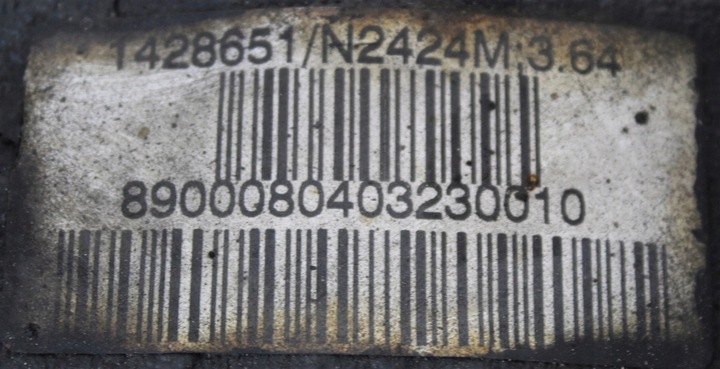 фото №6, Мост дифференциал 1428651 bmw x5 e53 3.64 m62b44