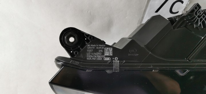 фото №7, Audi q5 80a полный led левый 80a941033 фара лампа