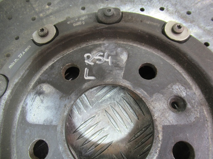 фото №10, Диск диски керамічні audi a4 rs4 8k перед гальма a4 b8