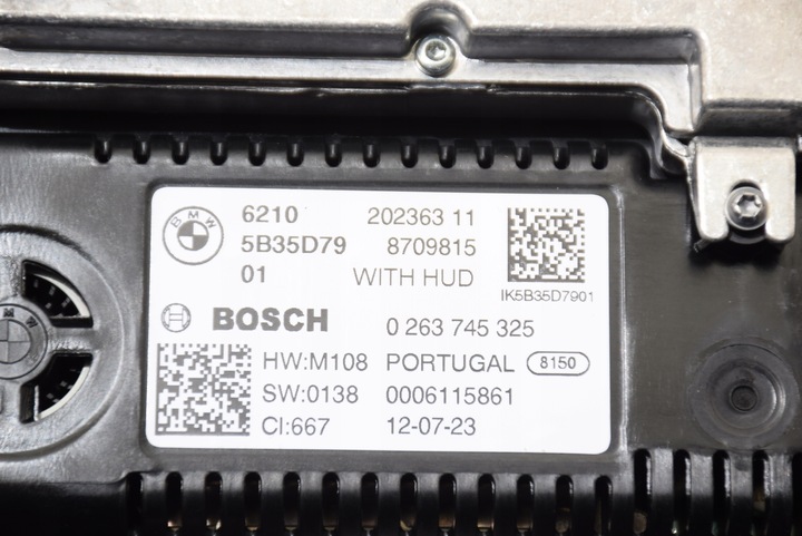 фото №14, Bmw x3 g01 x4 g02 спидометр 12,3" приборы live cockpit led камера dcs hud 16km