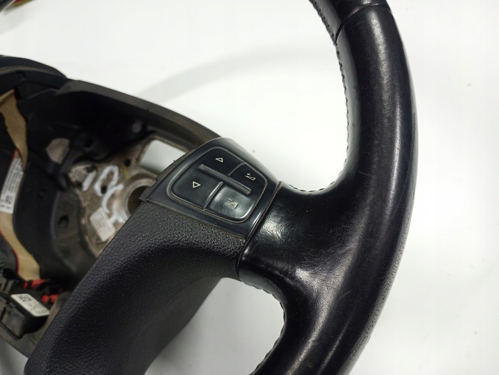 фото №8, Skoda octavia 2 ii руль обшитая кожаный руль колесо руль