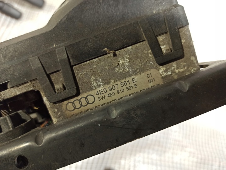 фото №9, Audi a8 d3 набор acc активный круиз-контроль радар спидометр подрулевые рычаги 4e0907561f