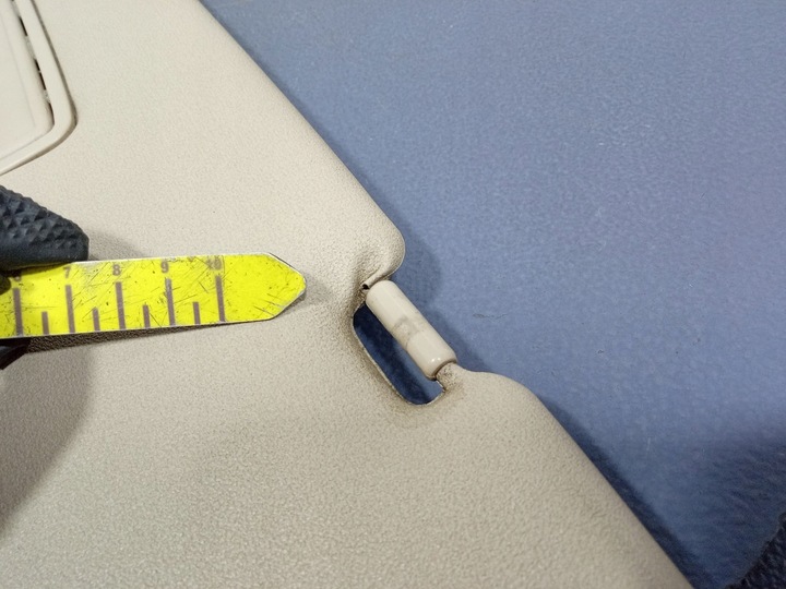 фото №5, Toyota corolla viii e11 козирок захист сонцезахисна ліва