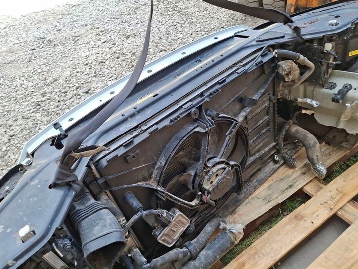 фото №11, Volvo v70 iii перед бампер pas переднє вентилятор радіатор балка