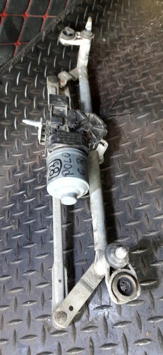 фото №6, Механізм склоочисника перед vw polo 6r 6r1955119a