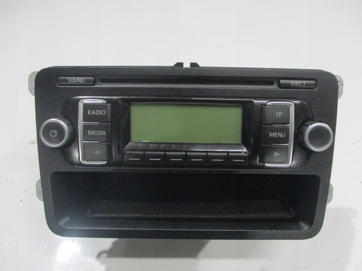 фото №1, Радио радиопроигрыватель cd mp3 vw golf vi 6 plus 5m0035156a