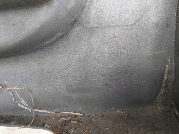 фото №6, Toyota sienna 11-20 молдинг пороговая накладка левая рестайлинг 75852-08020