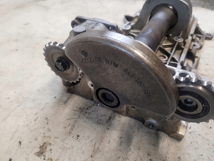 фото №11, Насос масла вал balansujący оригинальный номер 045115109a 045103331 vw polo iv 9n1 1.4tdi