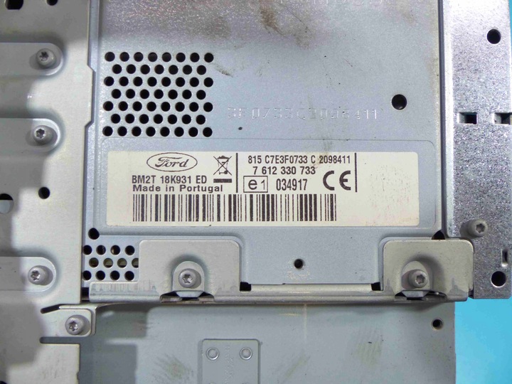 фото №8, Радио навигация код ford s-max i рестайлинг 10-15 bm2t-18k931-ed