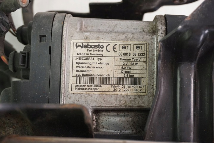 фото №7, Отопление стояночный вебасто vw golf plus 1k0815007bq 9019084a