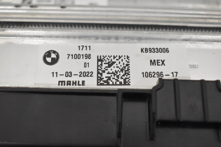 фото №8, Pas переднє радіатор вентилятор bmw x5 g05 x6 g06 x7 g07 m50d 50d