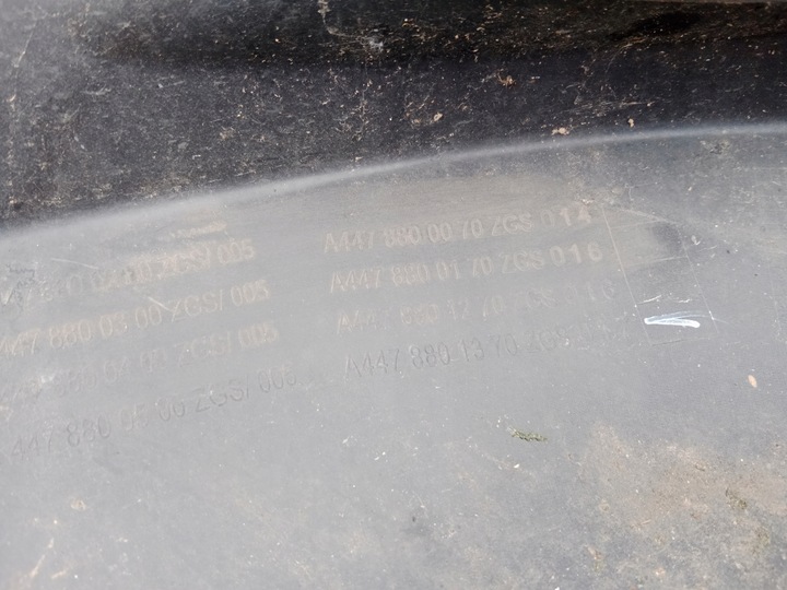 фото №12, Mercedes v клас 447 vito бампер переднє перед