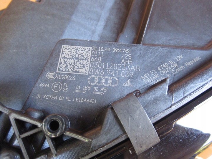 фото №9, Audi a5 s5 8w6 рестайлінг лампа перед ліва matrix повний led 8w6941039