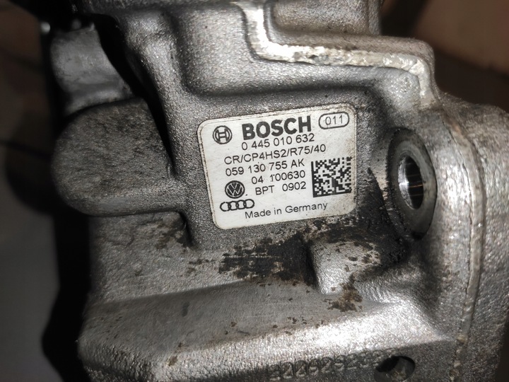 фото №11, Audi q7 4l 3.0 tdi cjg cjga насос впрыскивающий wysokociśnieniowa оригинал