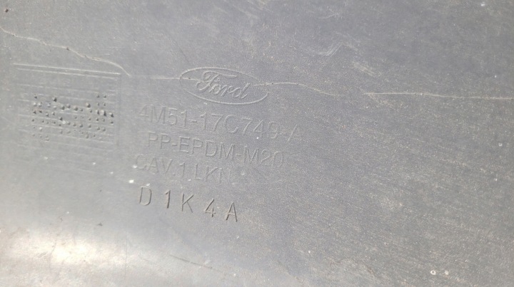 фото №8, Ford focus mk2 накладка бампера перед спойлер спойлер 4m51-17c749-a / 2067